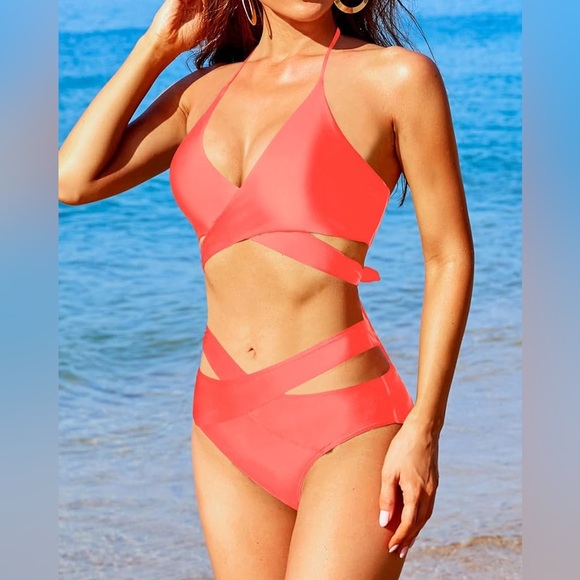 Holipick Wrap Bikini - Picture 1 of 10